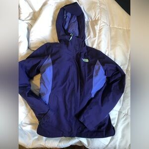 North Face 2 piece rain jacket